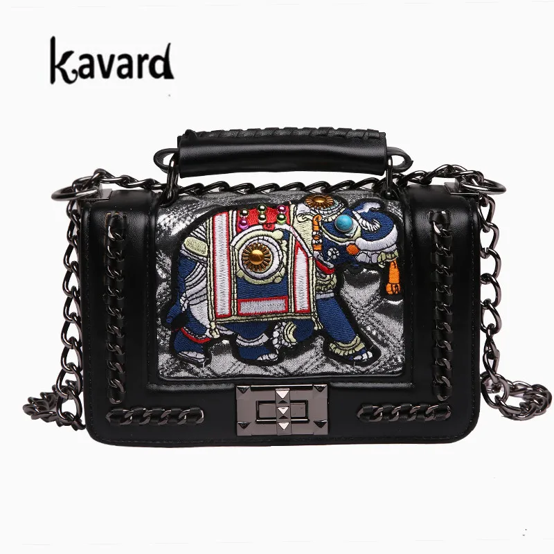 

KAVARD Brand Crossbody Bag FOR women Diamond Lattice Women Bag Designer Handbag High Quality Chain Lady Women Messenger Bag SAC