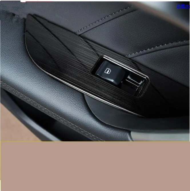 

Colors Stainless Steel Interior Door Armrest Window /Glasses Switch Buttons Decorative Frame For Great Wall Haval H6 2017 AA024