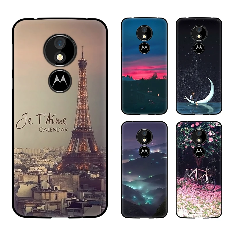 

Coque Phone Case For Motorola Moto E5 Case 2018 Soft TPU Cartoon Cute Phone Silicone Back Cover For Motorola Moto G6 Case Etui