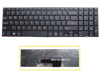 

SSEA New laptop US Keyboard for Sony VAIO SVF152 SVF15A100C SVF152100C SVF153 SVF152C29V SVF153A1QT black no frame