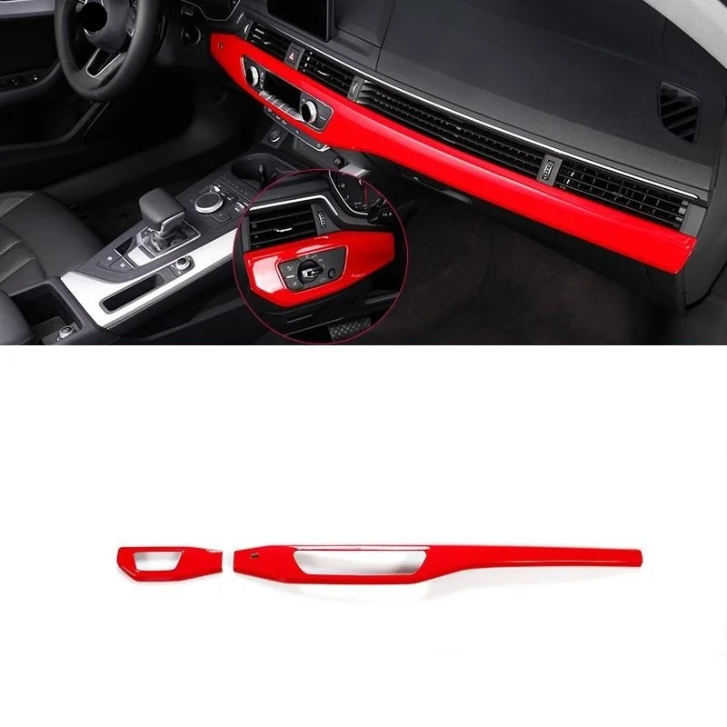 

Car Control System Door Handle Interior Promote Auto Automobile Accessory Parts Modification Decoration 17 18 19 FOR Audi A4L