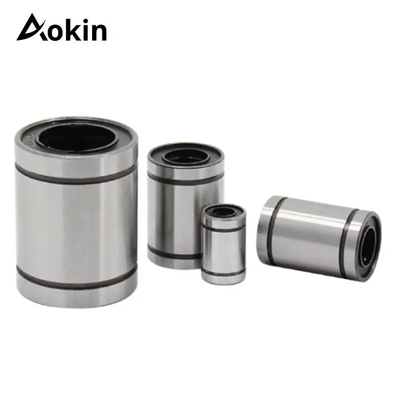 

3D Printe LM6LUU LM8LUU LM10LUU LM12LUU Linear Ball Bearing Bushing For 3D Printer Extended Linear Ball Bearing 3D Printer Part