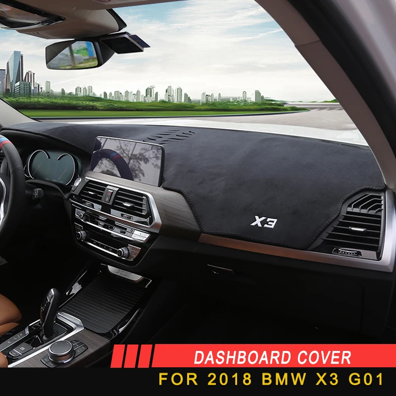 

For 2018 BMW X3 G01 Auto Car-styling Dashboard Cover Dashboard Light Pad Covers Interior Accessories