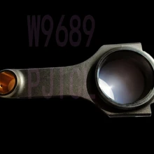 Кованый шатун для ваз Лада гранта тюнинг двигателя гоночных автомобилей запчасти W9689 4340 Заготовка Сталь гарантия качества