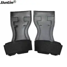 Leather Cross Training Gloves Sports Gymnamistics Hand Grips Wrist Support Wraps for Pull Ups Weight Lifting