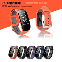 Водонепроницаемый Bluetooth Смарт часы сердечного ритма Монитор артериального давления браслет Z1112 Прямая поставка