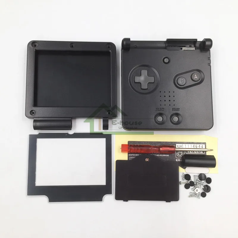 E-house для Gameboy Advance SP игровая консоль корпус Корпус Замена для GBA SP полный корпус чехол с экраном