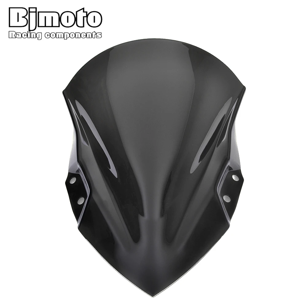 Ветровой экран BJMOTO для мотоцикла уличного велосипеда ветрового стекла Kawasaki Ninja 400