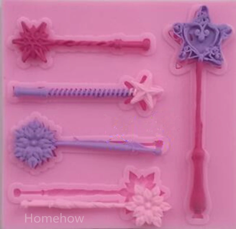 Magic wand cake mold 4 j