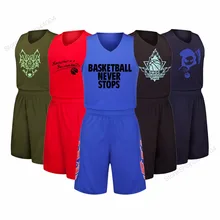 Adsmoeny мужской баскетбольный тренировочный комплект, майка без рукавов и шорты, костюм, пустая майка для баскетбольной команды, на заказ