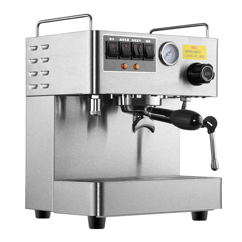 Commerical Coffee Maker Semi automatic Italian Coffee Machine 1.7L