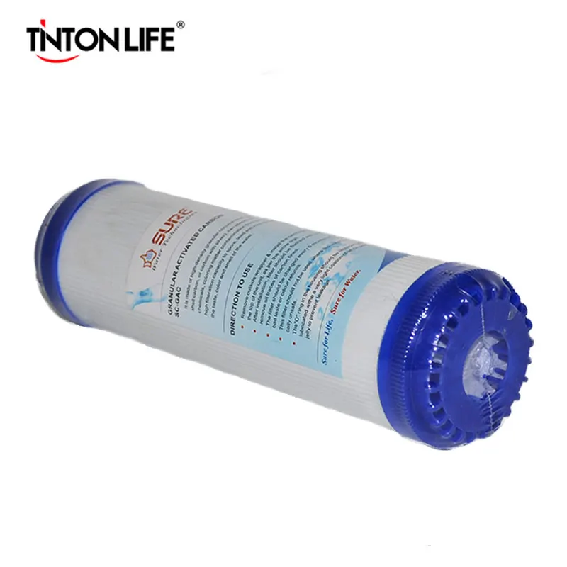 

TINTON LIFE Water Filter Cartridge 1pc 5Micron PPF Cotton+1pc 1Micron PPF+1pc Activated Carbon Cartridge Reverse Osmosis System