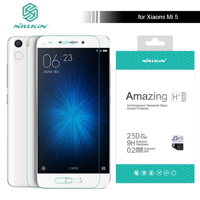 Nillkin Xiaomi Mi 9 Mi9 Mi8 Mi 8 Glass H+ Pro Tempered Glass Screen Protector Xiaomi Mi 9 Mi5 Mi 6 Mi6 Prime Mi8 SE Nilkin Glass