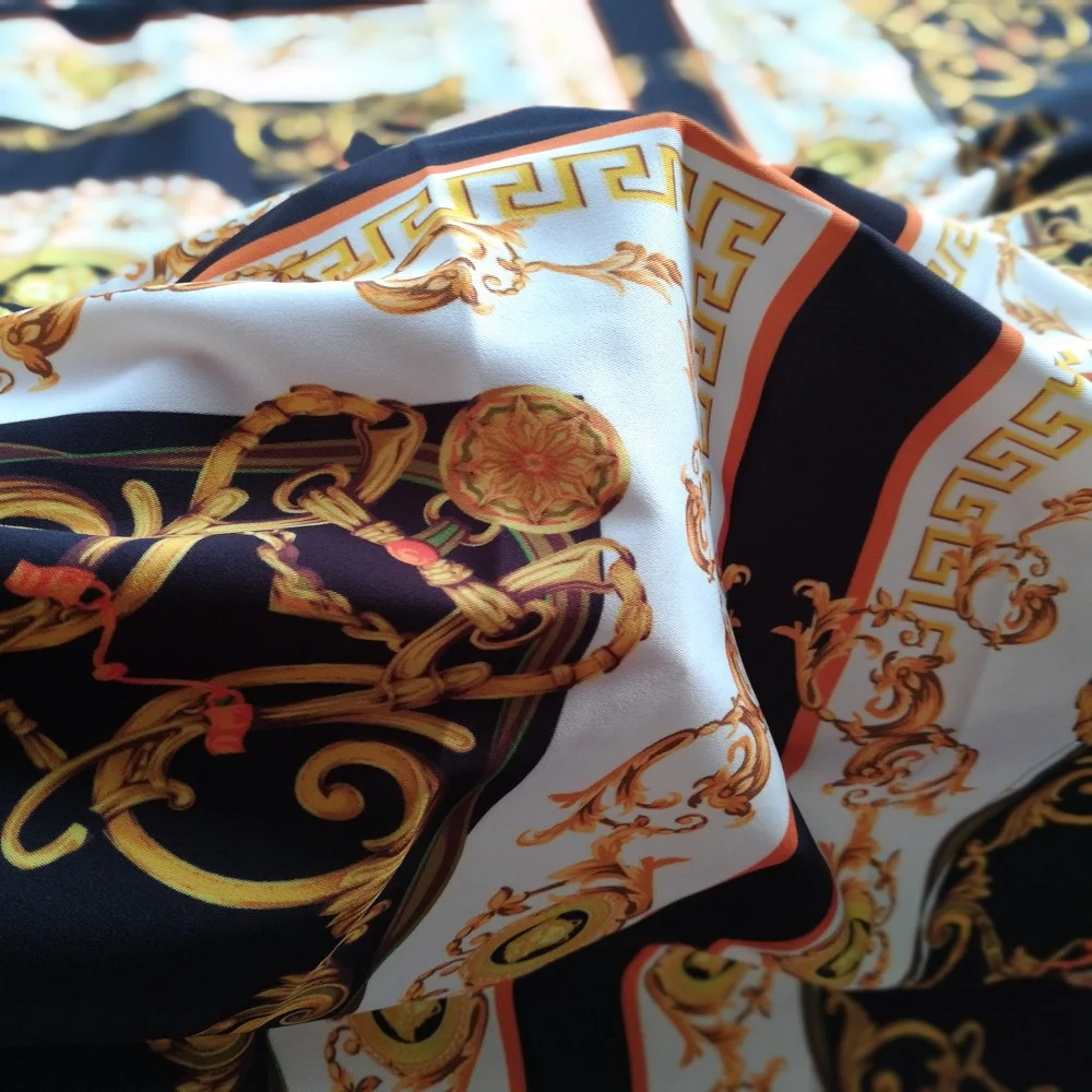 Искусственный шелк, модная полиэфирная ткань, рубашка, платье, полиэстер, набивная ткань, Изысканная одежда, ткань