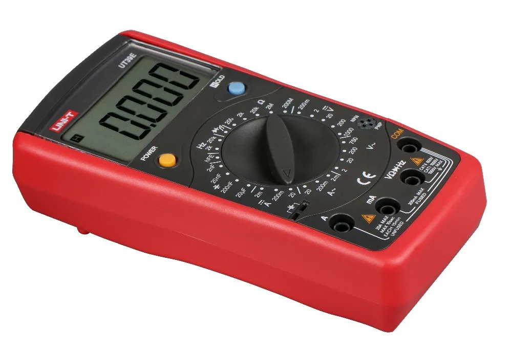 UNI T UT39E цифровой LCD пальмовый Стандартный точный Ручной мультиметр|digital multimeter|handheld