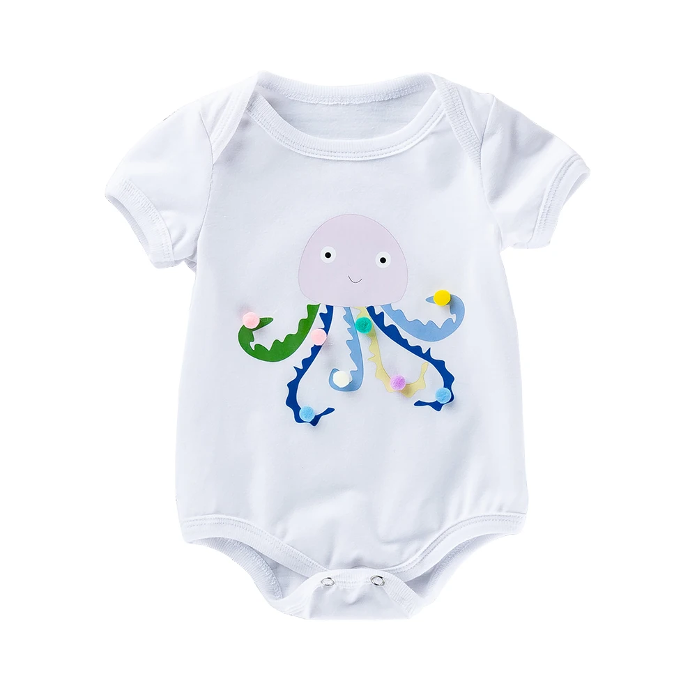 

Newborn New Baby Bodysuits Short Sleevele Babies Clothes O-neck 0-12M Baby Jumpsuit Cotton Kid Clothing Infant Babies Costume
