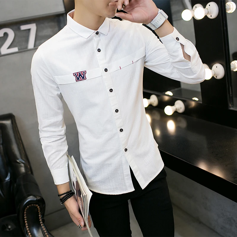 2017 spring font b mens b font font b shirt b font high end font b