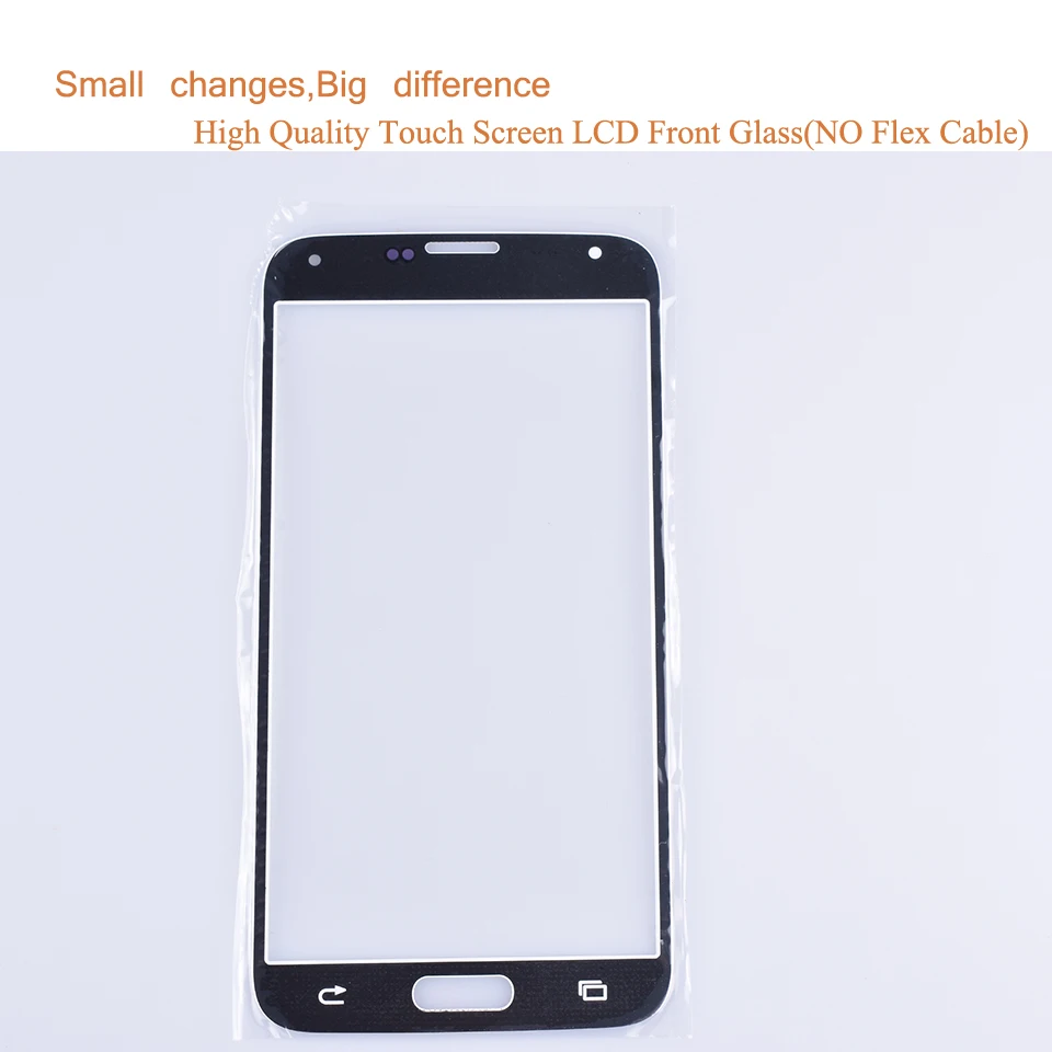 Для Samsung Galaxy S5 i9600 G900F G900H G900A G900 SM сенсорный экран передняя стеклянная панель