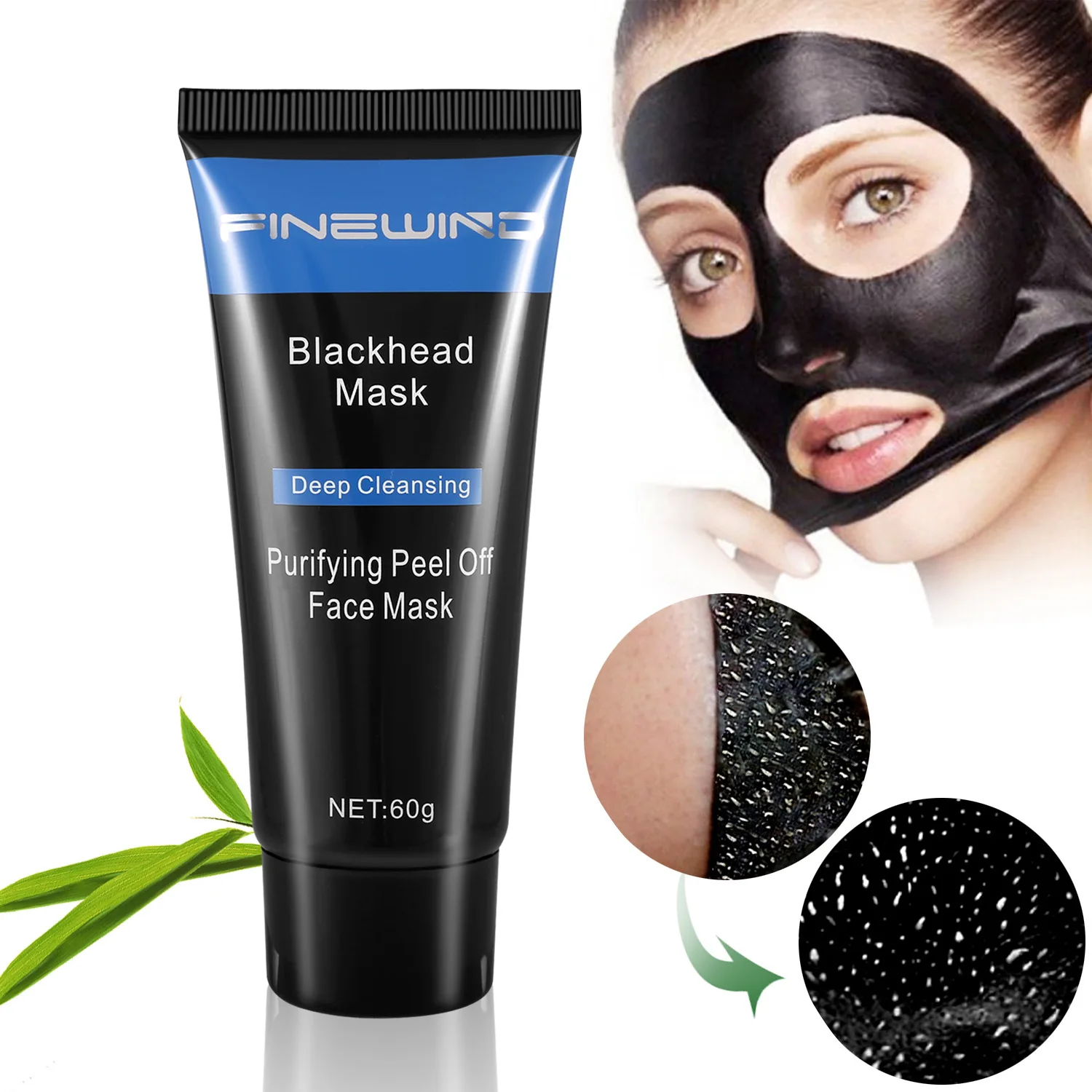 Volcano Mineral Mud Suction Black Acne Nasal Sticker Mild No Stimulate Go Black Gold Facial Mask Subsidies