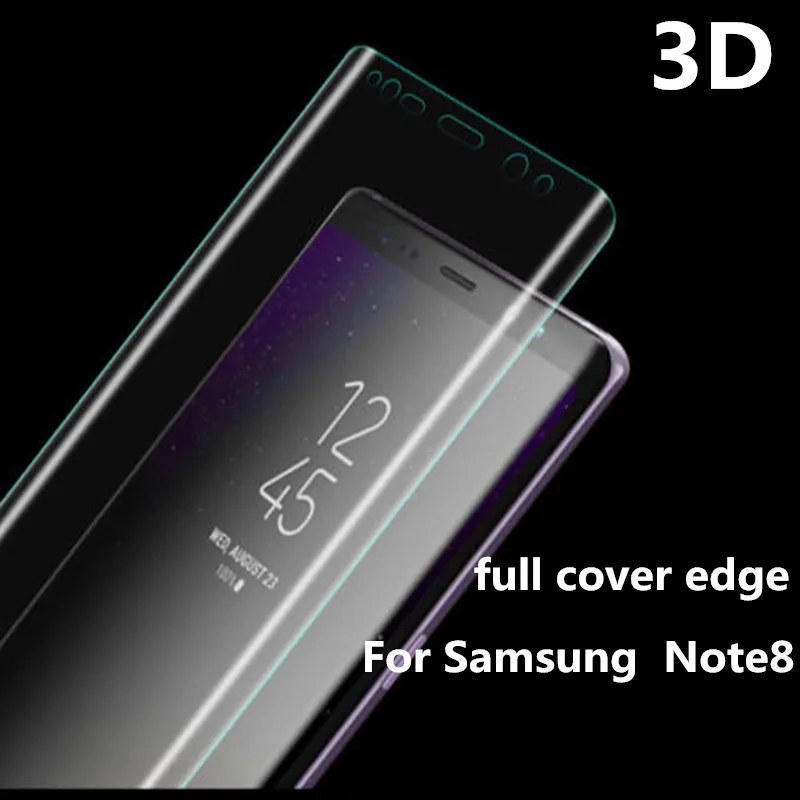 

NOTOW Real 3D full cover Anti-shock PET Screen Protector Film For Samsung Galaxy Note8/s9/s9plus/s8/s8plus (Not Tempered Glass)