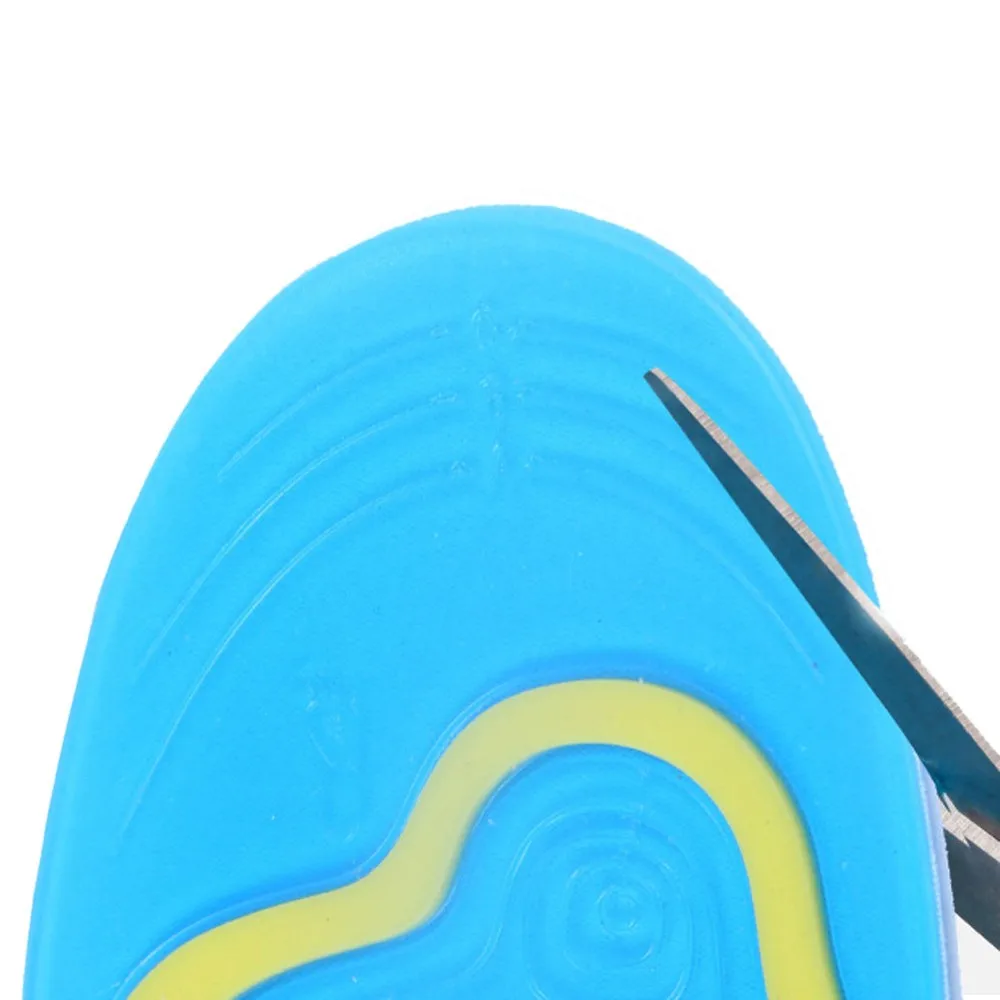 New Arrival 1 Pair Orthotic Arch Support Massaging Silicone Anti-Slip Gel Soft Sport Insole Pad Foot Care For Man Women Size SL-7