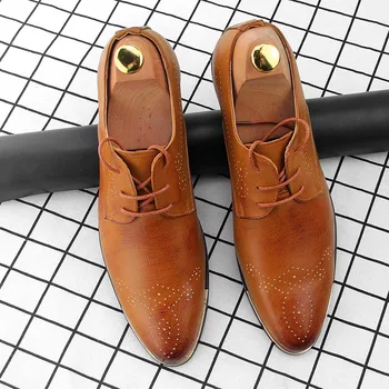 

Men Designer Shoes Spring Leather Brand Fashion High Quality Comfortable Men Shoes #MPX8116128