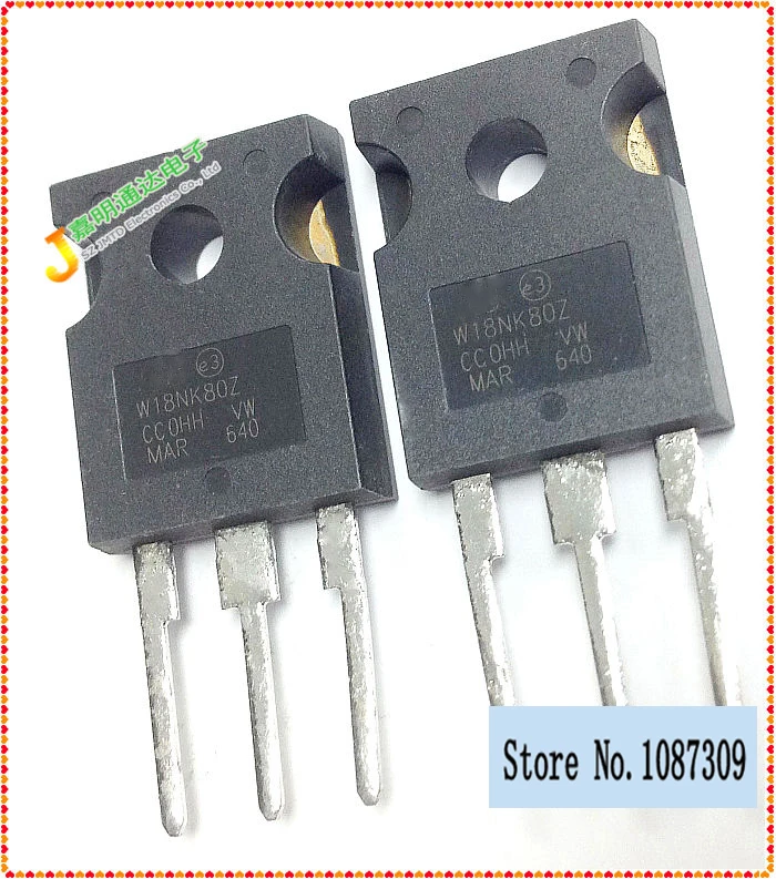 

Free shipping 10pcs/lot STW18NK80Z W18NK80Z FET original authentic