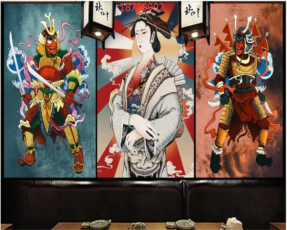 Пользовательские размеры ретро вкус HD японский ukiyoe дамы деревянная доска