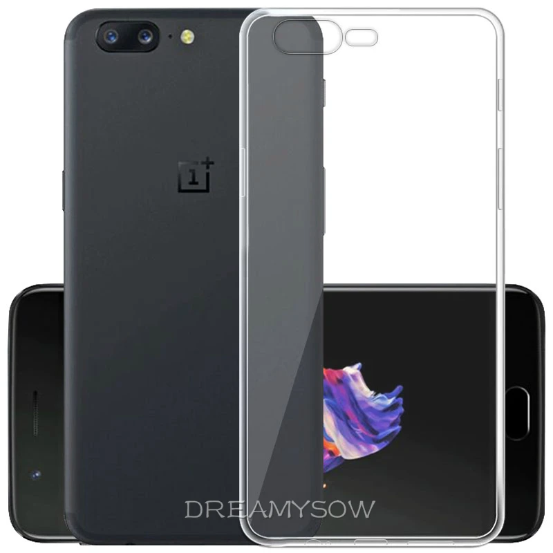 

1+ 5 1+3 Ultra Slim Crystal Clear TPU Case for Oneplus 5 3 3T 5T 6T 6 Silicon Transparent Phone Cover Coque Skin Silicone Case