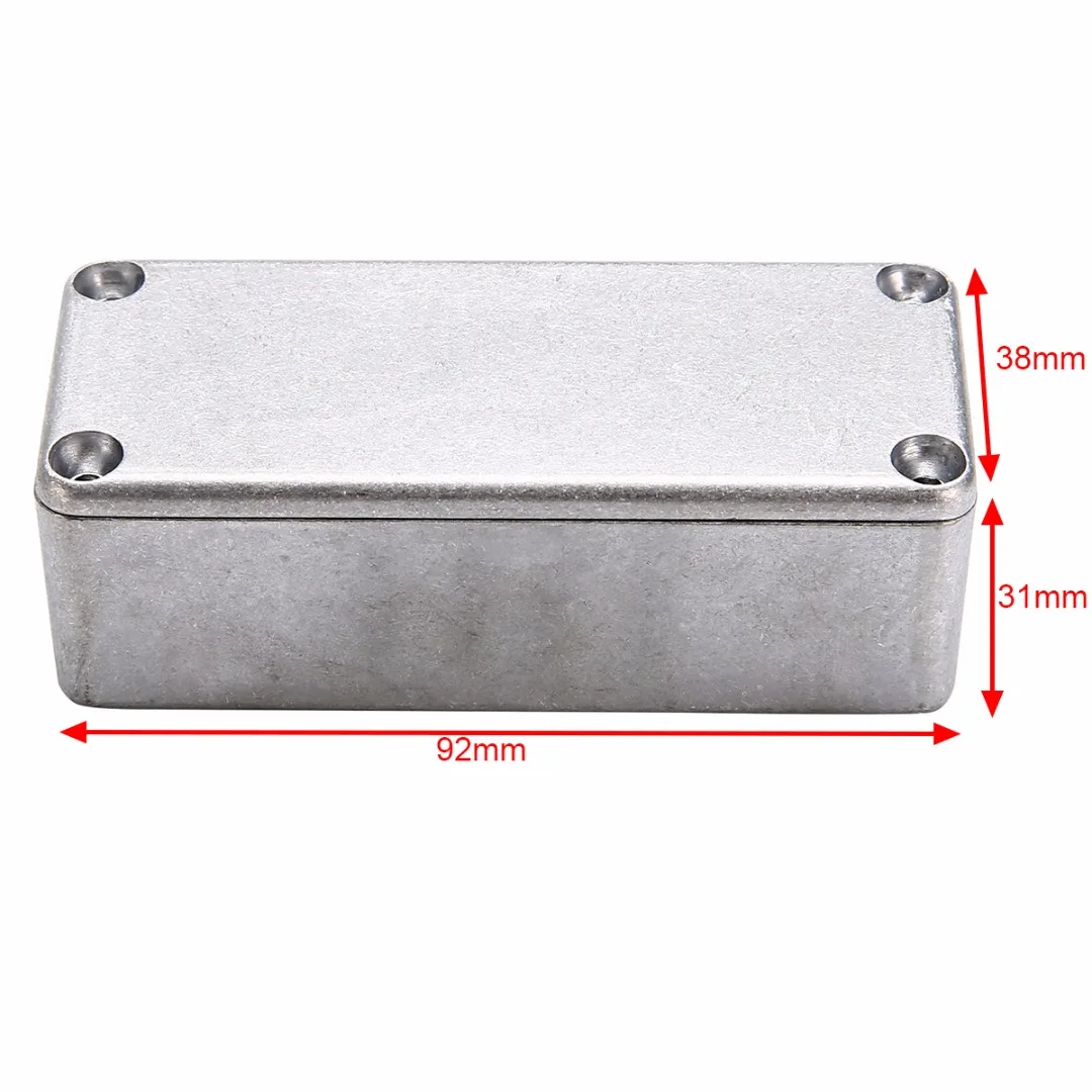 Details about   Dustproof Aluminium Electronic Hammond Diecast Stompbox Project Box Enclosure WS 