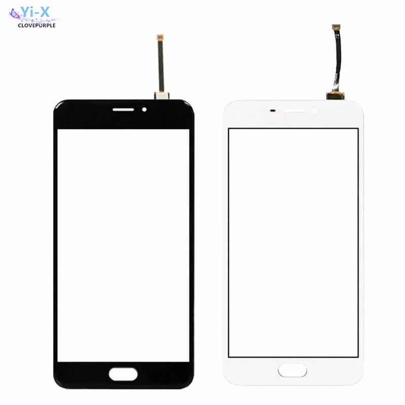 

10pcs/lot New Front Glass Touch Screen For Meizu M5 Note Touch Glass Digitizer Panel Lens Sensor TouchScreen For Meilan note 5