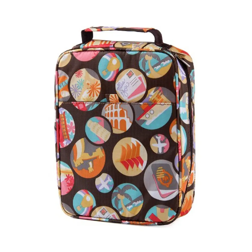 Kawaii 150 слотов пенал держатель 4 слоя молнии сумка с принтом большой емкости хранения пеналы школьные принадлежности - Цвет: Travel