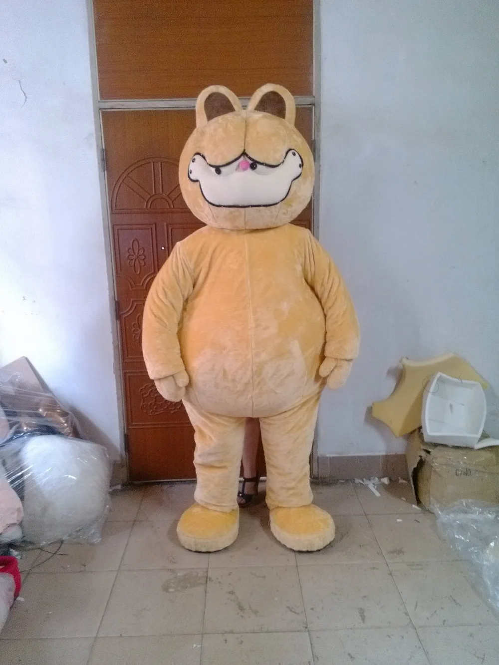 garfield emoji face plush