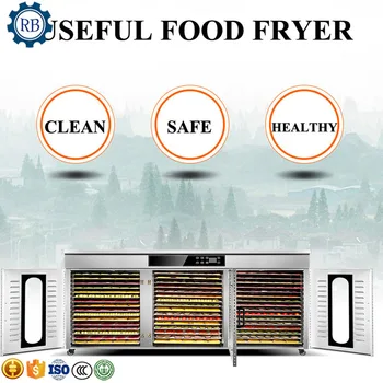 

48 levels big capacity vegetable dryer meat drying machine fruit dehydration machine