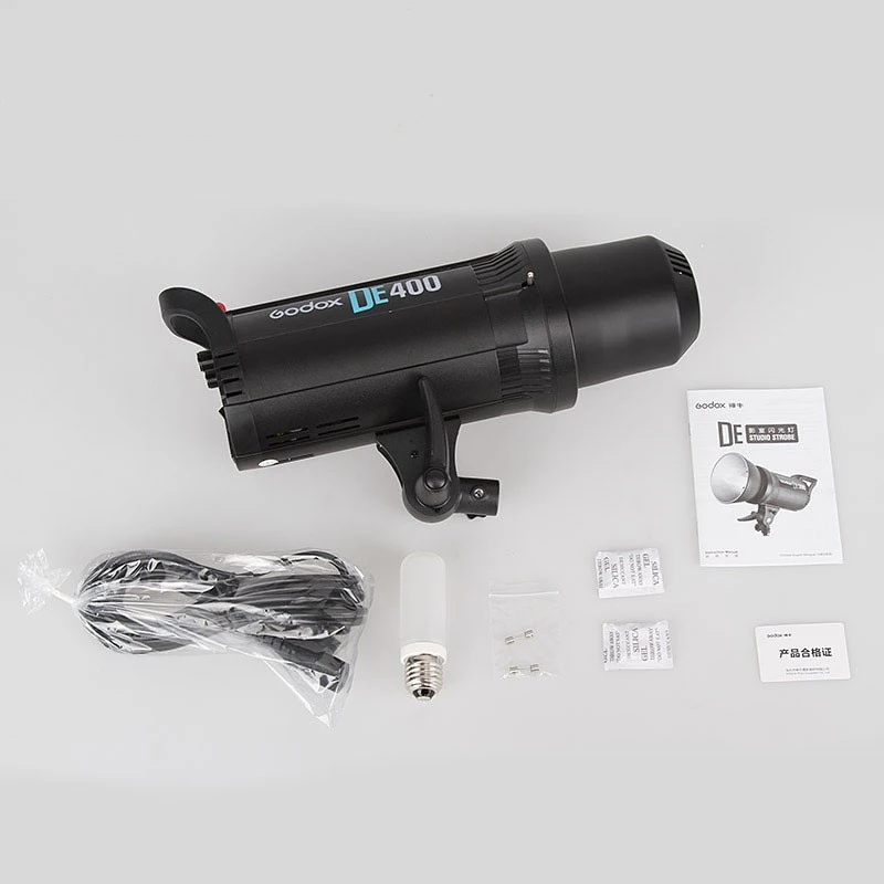 Godox DE400 400 Вт Профессиональная фотостудия стробоскосветильник ческая вспышка