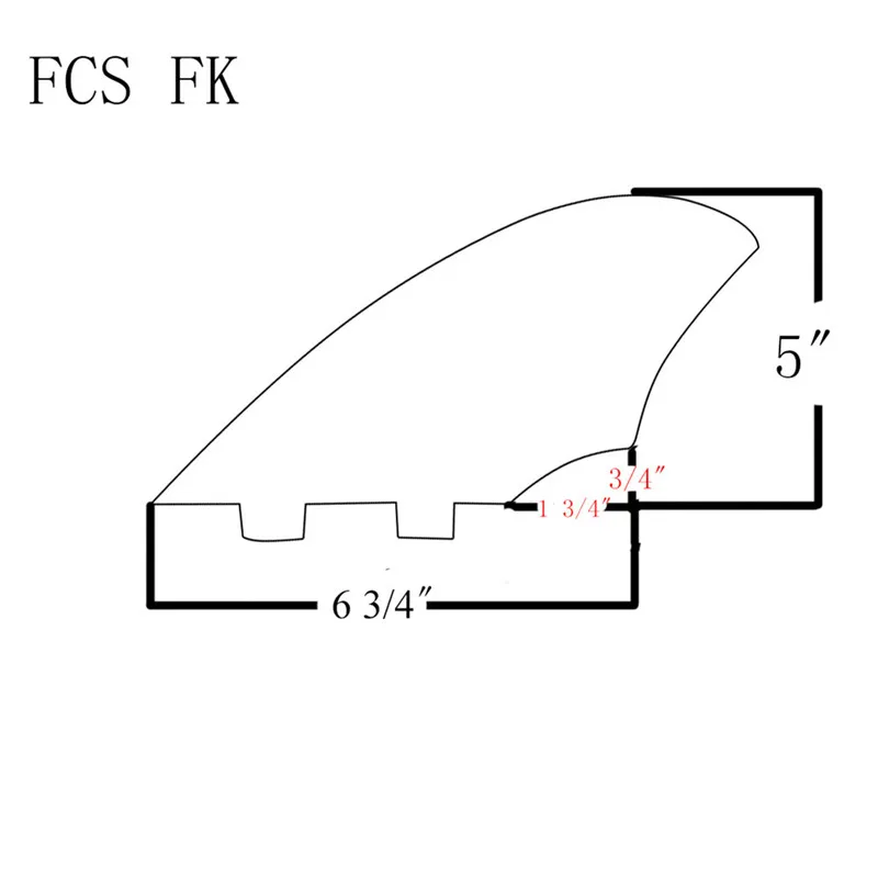 Новый дизайн для серфинговой доски FCSII/ФТС/плавники Future будущее Килевой плавник FCS2 twin fin комплект из 2 предметов