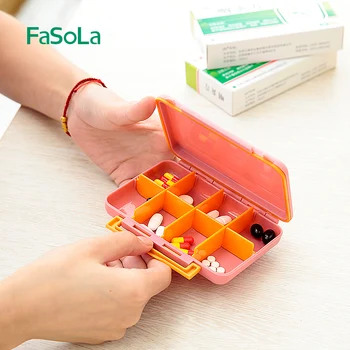 

1 pcs portable mini drug box with portable medicine box for one week