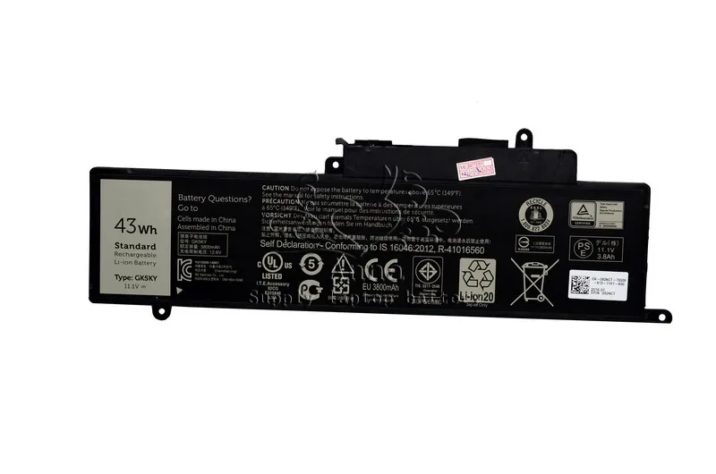 Аккумулятор JIGU для ноутбука DELL оригинальный аккумулятор GK5KY Inspiron 13 7347 11 3147 04K8YH
