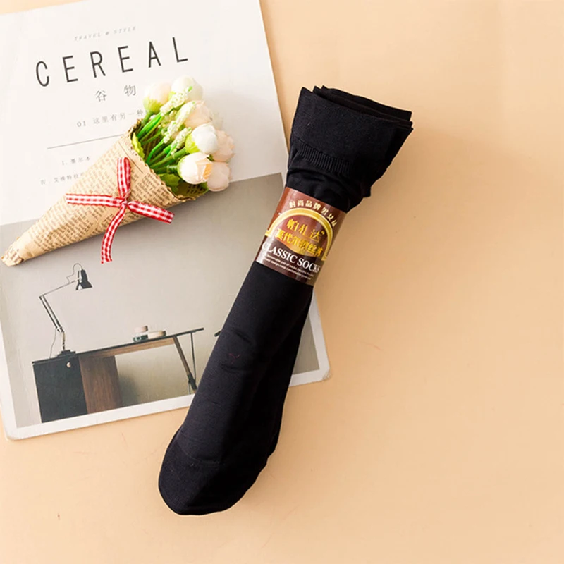 Летние мужские носки модные плотные прочные шелковые с крючком 8 пара/лот = 16