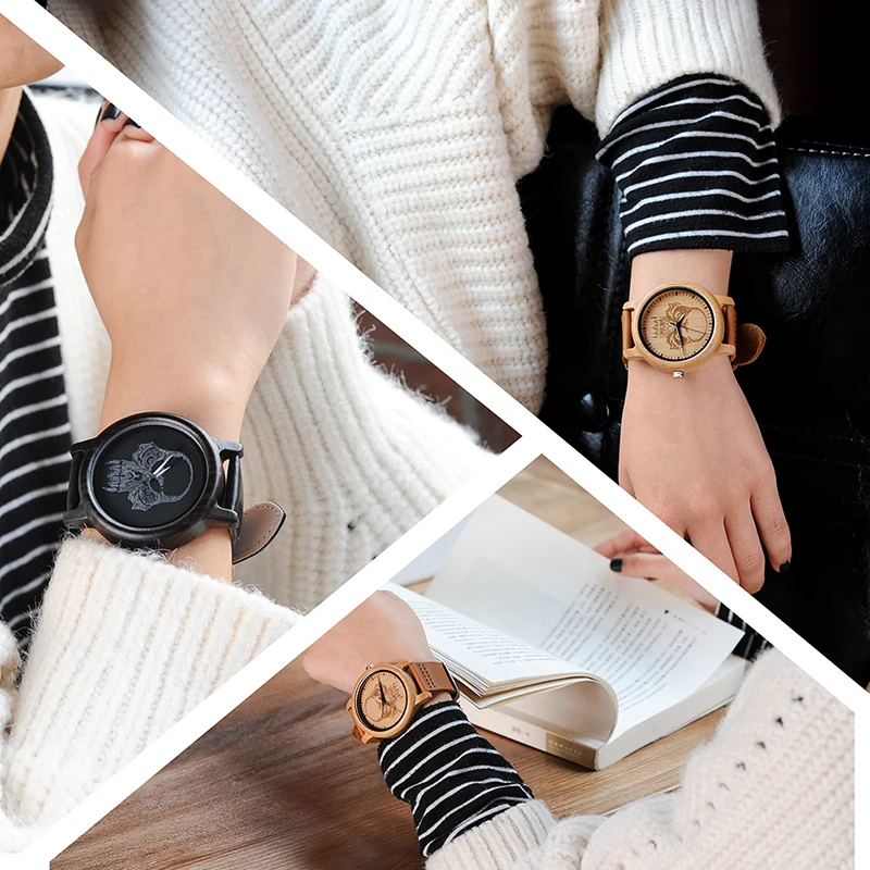 new design wooden bamboo wrist watches bobo bird  (22)