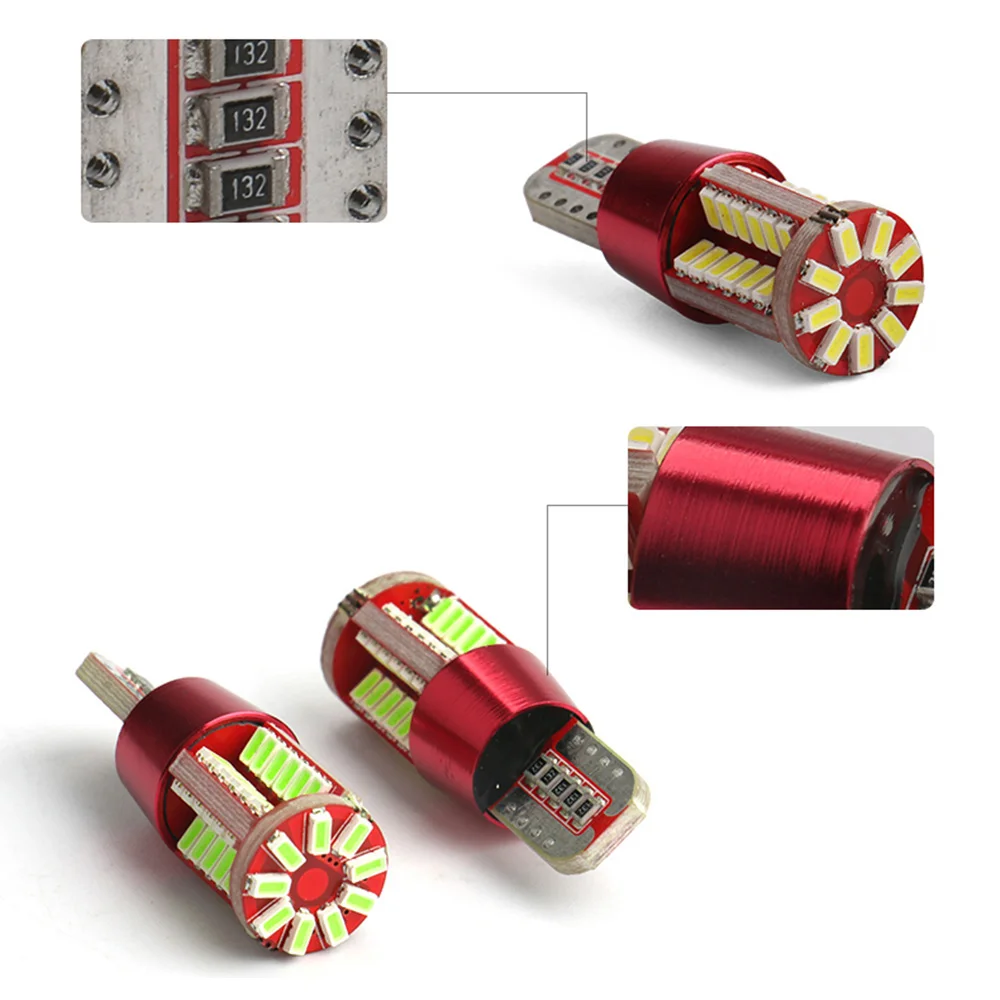 2 шт. DC 10 15 в T10 светодиодные лампы 5730SMD салона сигнала двери светильник Авто Ширина