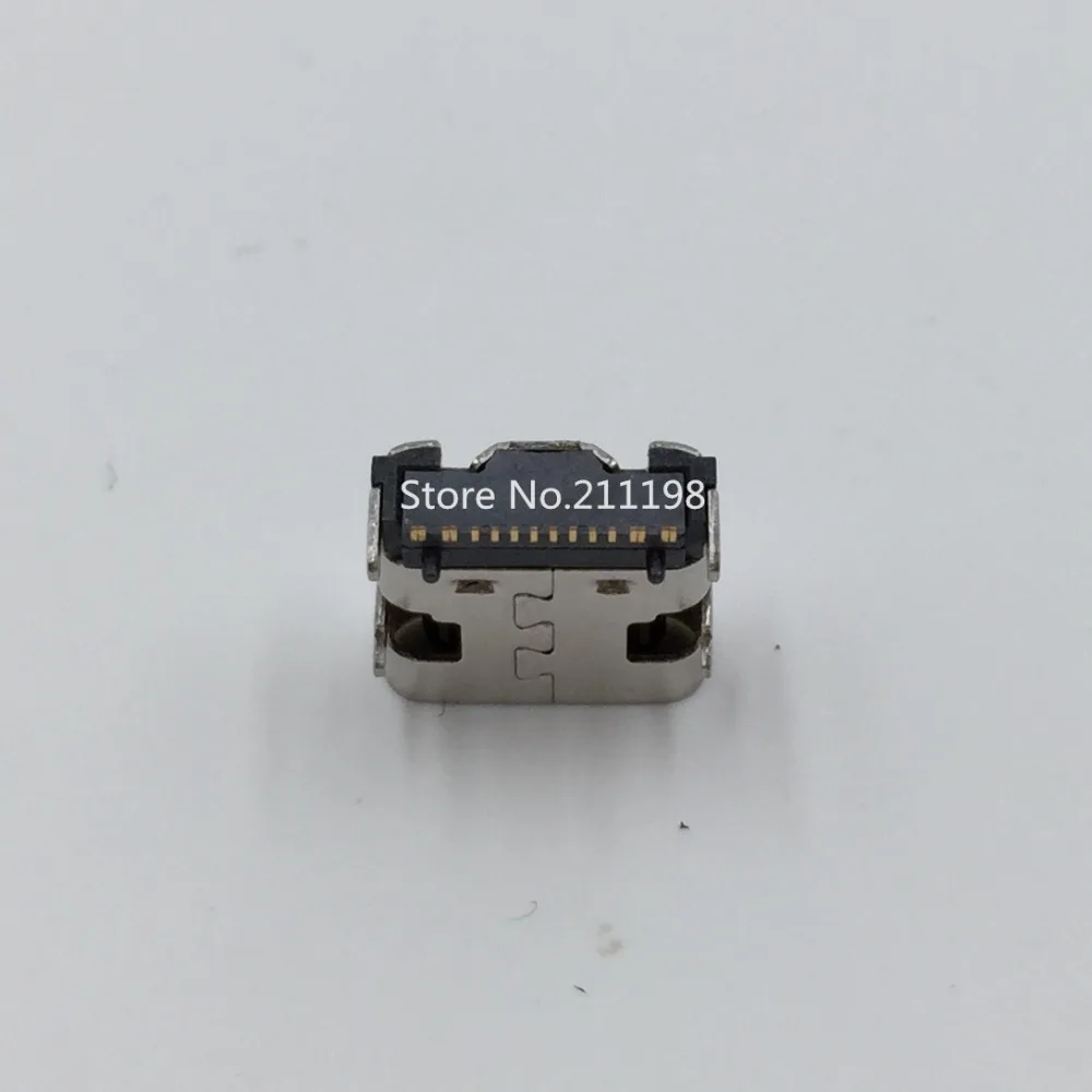 10 шт./лот Micro Usb Jack 3 1 Type C 16Pin гнездовой разъем для Мобильный телефон зарядный порт
