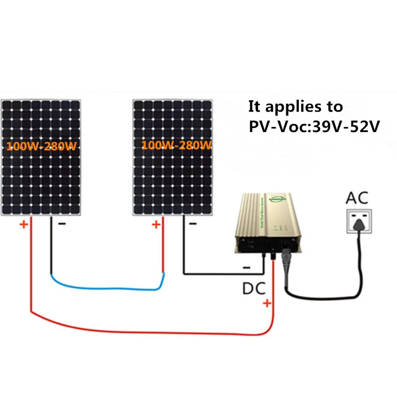 500w PV-39V-52V