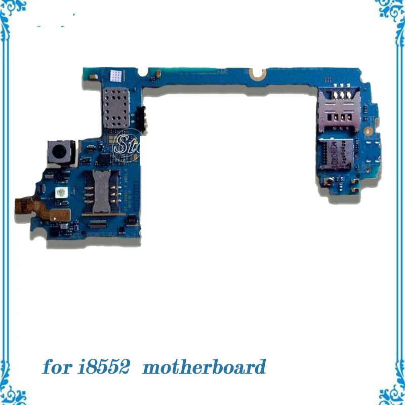 

Whole function Unlocked for Samsung galaxy i8552 motherboard used replacement mainboard with full chips Logic Board