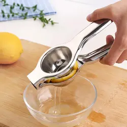 Мини Нержавеющая сталь Ручной пресс лимонный соковыжималка ручной соковыжималка для цитрусовых фруктов соковыжималка Кухня инструменты