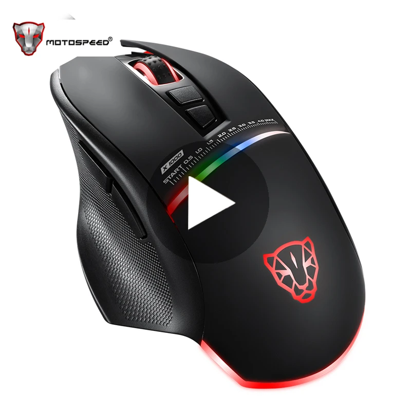 

Motospeed V10 Ergonomic Optical Game Gaming Mouse Gamer Mause For Laptop PC Computer Wired With Backlight RGB LED USB Raton Rato