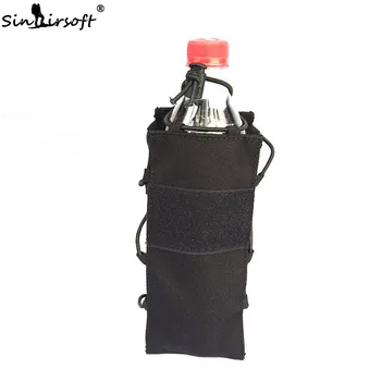 

SINAIRSOFT Tactical Water Bag Water Bottle Climbing dump Airsoft Elastic Kettle Pouch Army Durable Travel Hiking Hunting