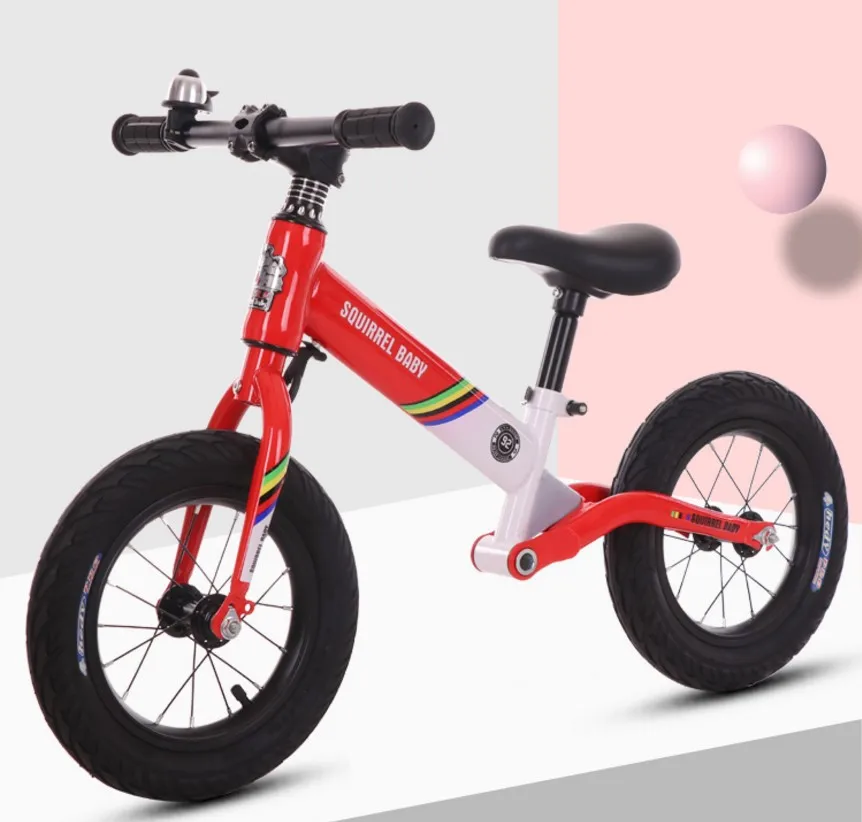 Cheap Children balance bike without pedal slide baby damper sliding kids bicycle self balance scooters racing 2