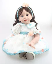 24 inch Toddler Reborn Fridolin lovely dressed dolls high quality collection doll toy for girls