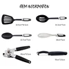 FINDKING 14 Pièce Cuisine Outils Gadget Ensemble inclus Fendue Turner Cuillère Peut Ouvreur Peeler Fouet tasses À Mesurer Cuillères À Mesurer ► Photo 2/6